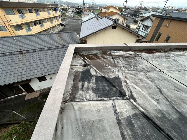 シート防水の浮き